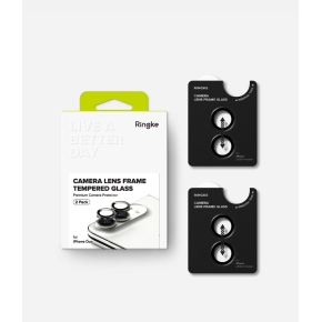 OSŁONA APARATU RINGKE CAMERA FRAME 2-PACK IPHONE DUO BLACK