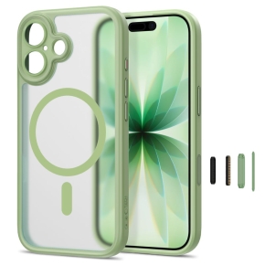 TECH-PROTECT MAGPEAK MAGSAFE CC IPHONE 17 MATTE SAGE