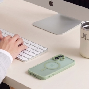 TECH-PROTECT MAGPEAK MAGSAFE CC IPHONE 17 MATTE SAGE