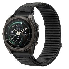 TECH-PROTECT NYLONLOOP GARMIN FENIX 5X  5X PLUS  6X  6X PRO  7X  8  8 PRO  9  9 PRO (51 MM) BLACK
