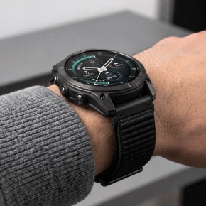 TECH-PROTECT NYLONLOOP GARMIN FENIX 5X  5X PLUS  6X  6X PRO  7X  8  8 PRO  9  9 PRO (51 MM) BLACK