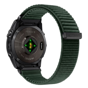 TECH-PROTECT NYLONLOOP GARMIN FENIX 5X  5X PLUS  6X  6X PRO  7X  8  8 PRO  9  9 PRO (51 MM) MILITARY GREEN