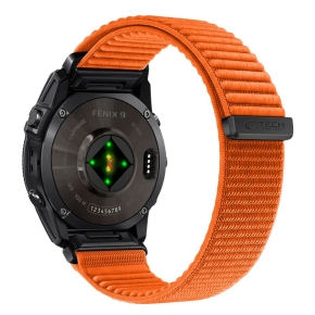 TECH-PROTECT NYLONLOOP GARMIN FENIX 5X  5X PLUS  6X  6X PRO  7X  8  8 PRO  9  9 PRO (51 MM) SIGNAL ORANGE