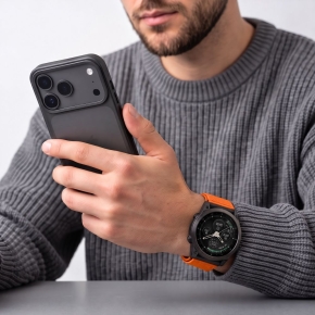 TECH-PROTECT NYLONLOOP GARMIN FENIX 5X  5X PLUS  6X  6X PRO  7X  8  8 PRO  9  9 PRO (51 MM) SIGNAL ORANGE