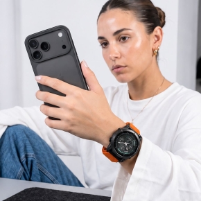 TECH-PROTECT NYLONLOOP GARMIN FENIX 5X  5X PLUS  6X  6X PRO  7X  8  8 PRO  9  9 PRO (51 MM) SIGNAL ORANGE