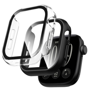 TECH-PROTECT DEFENSE 2-PACK APPLE WATCH 12 (42 MM) BLACK & CLEAR