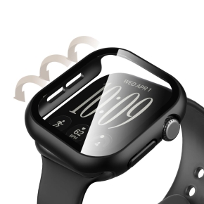 TECH-PROTECT DEFENSE 2-PACK APPLE WATCH 12 (42 MM) BLACK & CLEAR