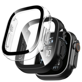 TECH-PROTECT DEFENSE 2-PACK APPLE WATCH ULTRA 1  2  3  4 (49 MM) BLACK & CLEAR