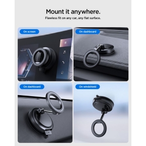 SPIGEN STK100 VACUUMLOCK MAGNETIC MAGSAFE DASHBOARD CAR MOUNT BLACK
