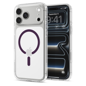 SPIGEN ULTRA HYBRID MAGSAFE IPHONE 17 PRO MAX  18 PRO MAX CLEARBURGUNDY