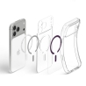 SPIGEN ULTRA HYBRID MAGSAFE IPHONE 17 PRO  18 PRO CLEARBURGUNDY