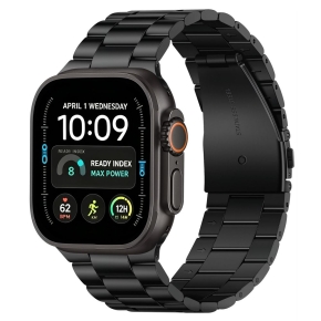 TECH-PROTECT STAINLESS APPLE WATCH 8  9  10  11  12  SE  ULTRA (44  45  46  49 MM) BLACK