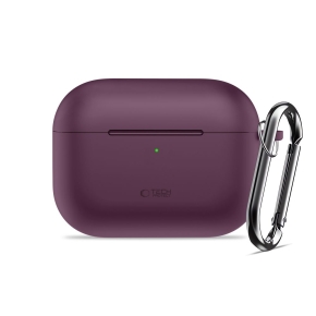 TECH-PROTECT SILICONE HOOK APPLE AIRPODS PRO 3 BURGUNDY