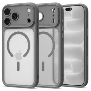TECH-PROTECT MAGPEAK MAGSAFE CC IPHONE 17 PRO MAX  18 PRO MAX MATTE TITANIUM