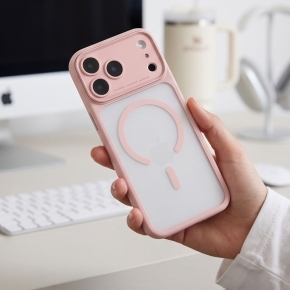TECH-PROTECT MAGPEAK MAGSAFE CC IPHONE 17 PRO  18 PRO MATTE PINK