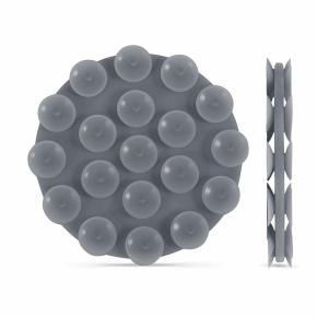 Suction pad circle light grey