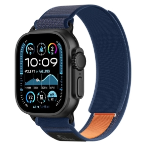 TECH-PROTECT NYLON ELITE APPLE WATCH 8  9  10  11  12  SE  ULTRA (44  45  46  49 MM) NAVYORANGE