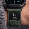 TECH-PROTECT NYLON ELITE APPLE WATCH 8  9  10  11  12  SE  ULTRA (44  45  46  49 MM) GREENORANGE