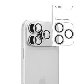 OSŁONA APARATU TECH-PROTECT CAMRING FIT+ IPHONE 18 PRO  MAX SILVER