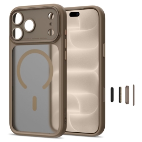 TECH-PROTECT MAGPEAK MAGSAFE CC IPHONE 17 PRO  18 PRO MATTE DARK TAUPE