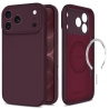 TECH-PROTECT SILICONE MAGSAFE IPHONE 17 PRO  18 PRO BURGUNDY