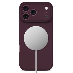 TECH-PROTECT SILICONE MAGSAFE IPHONE 17 PRO  18 PRO BURGUNDY