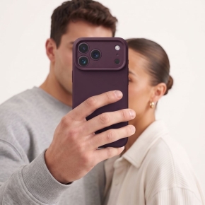 TECH-PROTECT SILICONE MAGSAFE IPHONE 17 PRO  18 PRO BURGUNDY