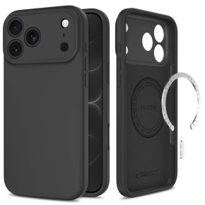 TECH-PROTECT SILICONE MAGSAFE IPHONE 17 PRO MAX 18 PRO MAX MIDNIGHT BLACK
