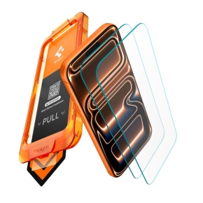 SZKŁO ANTYREFLEKSYJNE SPIGEN ALM S GLAS.TR SLIM ANTI REFLECTION 2-PACK IPHONE 17 PRO MAX  18 PRO MAX CLEAR