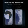 SZKŁO ANTYREFLEKSYJNE SPIGEN ALM S GLAS.TR SLIM ANTI REFLECTION 2-PACK IPHONE 17 PRO MAX  18 PRO MAX CLEAR