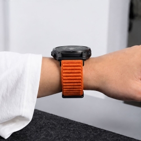TECH-PROTECT NYLONLOOP GARMIN FENIX 5  6  6 PRO  7  8  8 PRO  9  9 PRO (47 MM) SIGNAL ORANGE
