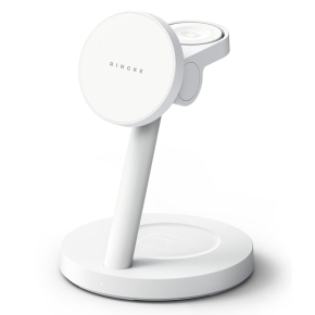 RINGKE 3IN1 MAGNETIC MAGSAFE WIRELESS CHARGER 25W QI2.2 WHITE