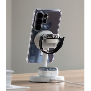 RINGKE 3IN1 MAGNETIC MAGSAFE WIRELESS CHARGER 25W QI2.2 WHITE