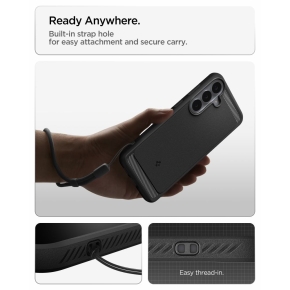 SPIGEN RUGGED ARMOR GALAXY S25 FE  S26 FE MATTE BLACK