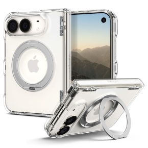 SPIGEN ULTRA HYBRID PRO "S" MAG MAGSAFE IPHONE DUO CRYSTAL CLEARWHITE