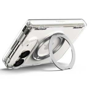 SPIGEN ULTRA HYBRID PRO "S" MAG MAGSAFE IPHONE DUO CRYSTAL CLEARWHITE