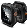 SPIGEN LOCK FIT & TEMPERED GLASS APPLE WATCH ULTRA 1  2  3  4 (49 MM) MATTE BLACK