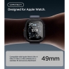 SPIGEN LOCK FIT & TEMPERED GLASS APPLE WATCH ULTRA 1  2  3  4 (49 MM) MATTE BLACK