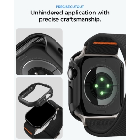 SPIGEN FIT LITE ULTRA + THIN FIT APPLE WATCH 10  11  12  (46 MM) BLACK