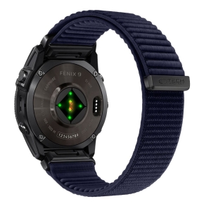 TECH-PROTECT NYLONLOOP GARMIN FENIX 5  6  6 PRO  7  8  8 PRO  9  9 PRO (47 MM) NAVY BLUE