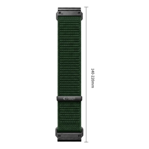 TECH-PROTECT NYLONLOOP GARMIN FENIX 5  6  6 PRO  7  8  8 PRO  9  9 PRO (47 MM) MILITARY GREEN