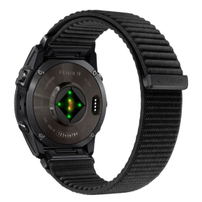 TECH-PROTECT NYLONLOOP GARMIN FENIX 5  6  6 PRO  7  8  8 PRO  9  9 PRO (47 MM) BLACK