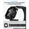 SPIGEN ATHLEX AIR & RUGGED ARMOR APPLE WATCH 10  11  12 (46 MM) ACTIVE BLACKGREY