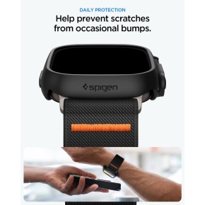 SPIGEN LITE FIT ULTRA & THIN FIT APPLE WATCH ULTRA 1  2  3  4 (49 MM) MATTE BLACK