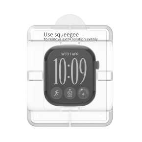 FOLIA HYDROŻELOWA SPIGEN ELITE SHIELD ”EZ FIT” 2-PACK APPLE WATCH 12 (42 MM) CLEAR