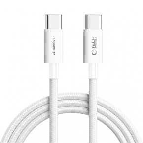 TECH-PROTECT ULTRABOOST LITE USB-C CABLE PD 60W  3A 300CM WHITE