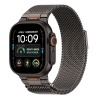 TECH-PROTECT MILANO VANGUARD APPLE WATCH 8  9  10  11  12  SE  ULTRA (44  45  46  49 MM) GUNMETAL