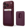 TECH-PROTECT CH01 MAGWALLET MAGSAFE UNIVERSAL MAGNETIC CARD HOLDER BURGUNDY