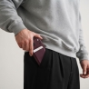 TECH-PROTECT CH01 MAGWALLET MAGSAFE UNIVERSAL MAGNETIC CARD HOLDER BURGUNDY