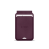 TECH-PROTECT MAGWALLET STAND MAGSAFE UNIVERSAL RFID MAGNETIC CARD HOLDER BURGUNDY